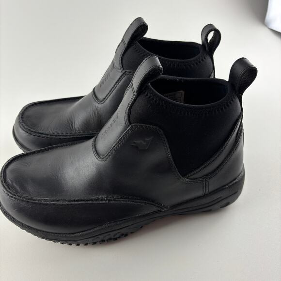 Baffin Ease Mens Black Leather Slip On Ankle Boots Comfort Work Size 9 main image 4